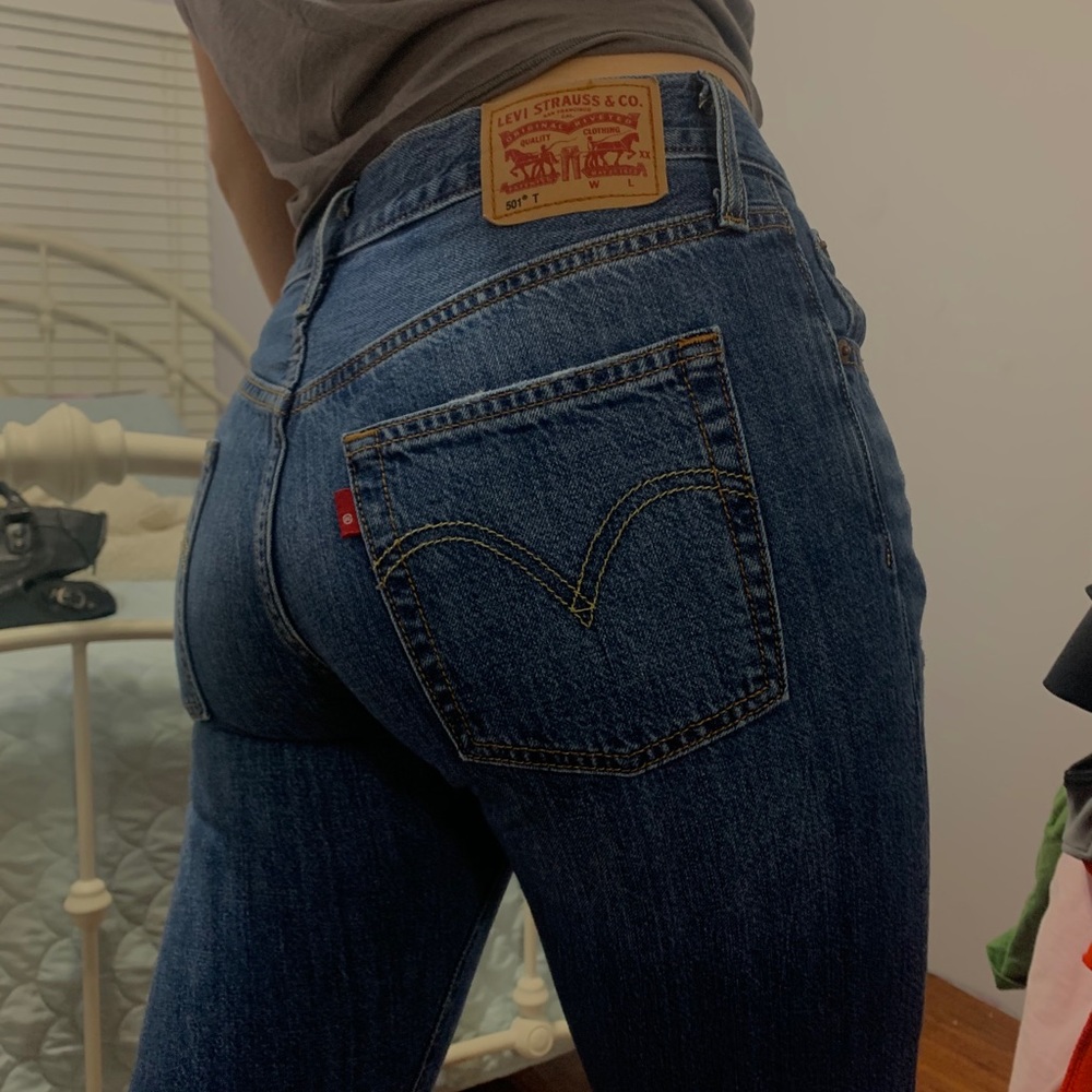 501 low rise "boyfriend" jeans 👖
